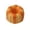 A006- I, variant on Jumbo Squishy Toy with Slow Rising Foam, Single Unit, Golden Brown Baked Finish, for Relaxation, Simulated Danish Toast Toy