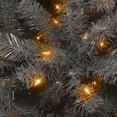 thumbnail image 3 of 6.5’ Pre-Lit North Valley Black Spruce Artificial Christmas Tree - Orange Lights, 3 of 3