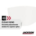 thumbnail image 3 of Jackson Safety 138-14214 Maxview Faceshield Replacement Visor Clear PC, 3 of 9