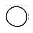 thumbnail image 2 of HAMPPLIES Wheelchair Rear Wheel Punctureproof PU Black 1Set for Various Terrains, 2 of 8