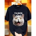 thumbnail image 2 of Men'S Summer Heavy Short-Sleeve T-Shirt with Trendy Prints, Versatile Korean And Japanese Style, 2 of 5