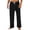 #001 Black-A1, variant on Men's Soft Pajamas Pant Fleece Fuzzy Pj Bottoms Flannel Straight Leg Winter Baggy Lounge