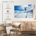 thumbnail image 5 of Elephant Stock Carpathian Mountains Skiing Wall Art - Horizontal Canvas Wall Art - Living Room Wall Decor - Sports Canvas - Red And Blue Decor - 12" x 8", 5 of 8
