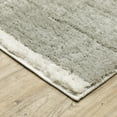 thumbnail image 3 of Oriental Weavers Verona Area Rug - 752G6 - 6'7" x 9'6" - in Gray/ Ivory - Plush Soft Shag, Modern Style, Stain Resistant, Cushion Feel, Dining, Living Room Rug, 3 of 3