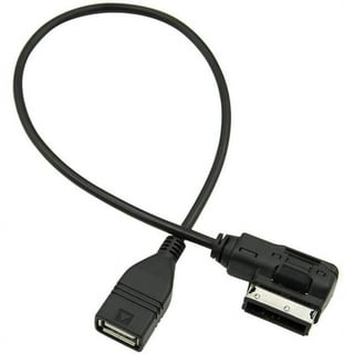 Car Music Interface MDI MMI MP3 USB Flash Drive AUX Adapter Cable Cord  Compatible for Mercedes Benz CLS E SL CLA S Class
