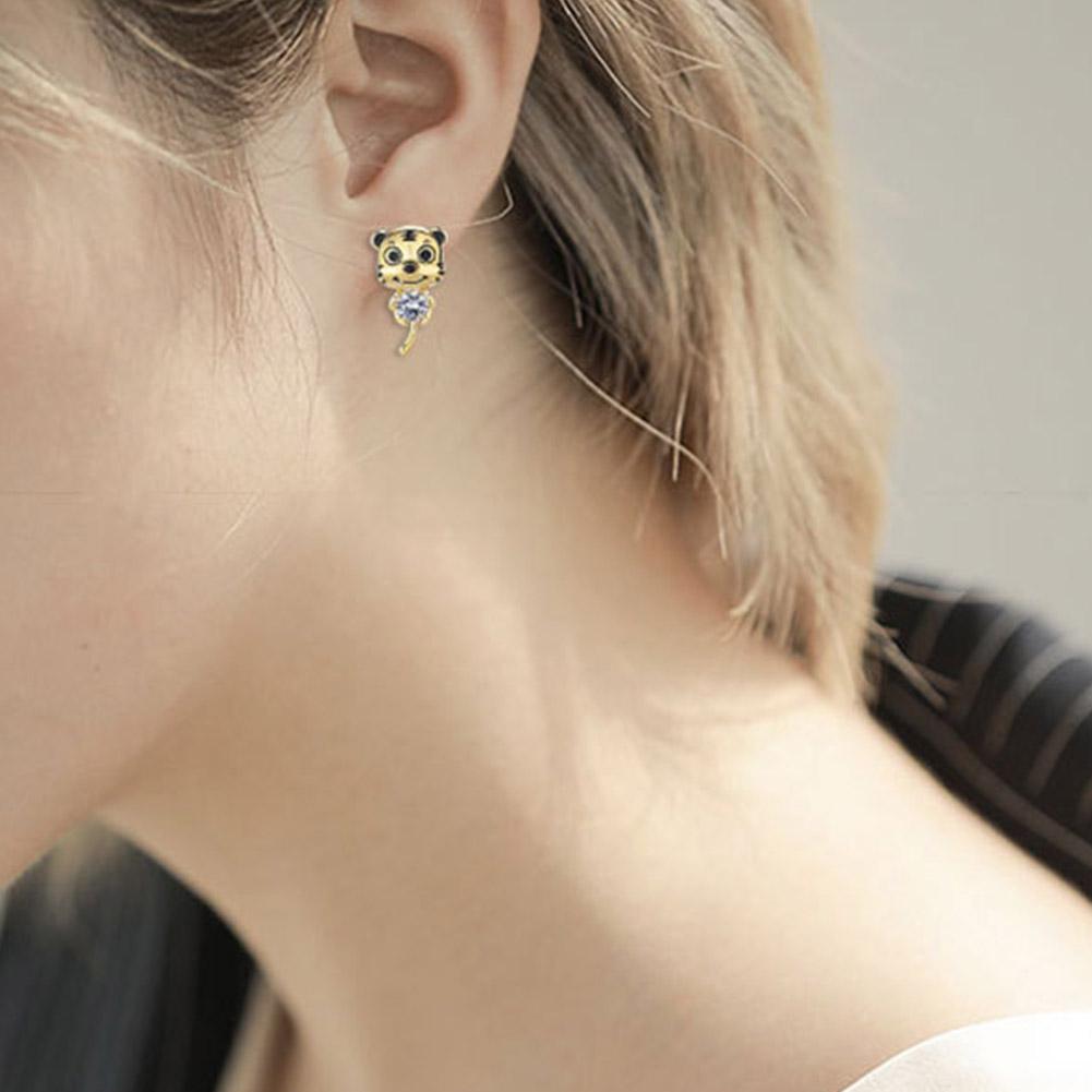 Chinese Style Rhinestone Pearl Earrings For Women Earrings Elegant B2V8 - image 3 of 9