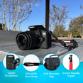 thumbnail image 6 of Canon EOS Rebel T7 DSLR Camera (New) w/ 18-55mm and 75-300mm Lenses - Basic Bundle(International Model), 6 of 8