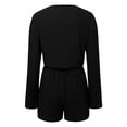 thumbnail image 5 of JIKNTTR Lounge Set For Women 2 Piece Outfits Summer Fashion Two Piece Outfits Casual Shorts Set O Neck Long Sleeve Tops And Shorts Tracksuit Sexy Summer 2 Piece Outfits, 5 of 5