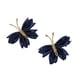 thumbnail image 1 of 2 x Pinzas para el cabello con forma de mariposa Pinzas para el cabello con forma de mariposa Portátiles Versátiles Cabello rizado Cabello Cian satinado, 1 of 9