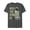Charcoal, variant on Men's Star Wars Yoda Real the Struggle Is Graphic Tee Black X Large