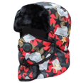 thumbnail image 4 of Thunderproof Hat, Windproof Face Cover, Thickened Ear Guard, Adjustable Fit, for Outdoor Sports, Travel Protection, Breathable Fabric, Water-resistant Shell, Winter Snow, Cycling Skiing,, 4 of 9