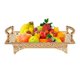 thumbnail image 1 of European Delicate Fruit Plate, Luxury Gold Tray,Home Cake Tray, 1 of 5
