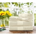 thumbnail image 6 of FBTS Prime Cotton Bath Sheets Towels 15x28 inch Extra Soft, Solid Beige, 2 per Pack, 6 of 6