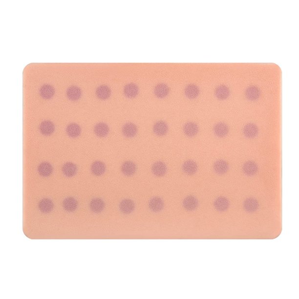 Venipuncture Injection Silicone Training Pad Human Skin Suture Model