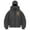 Dark Gray, variant on Christmas Hoodie with Built in Balaclava Double Hooded Zip Jacket Christmas Santa Pink Bow Windresistant Winter Hoodies for Women Hooded (Z2-Orange, S)