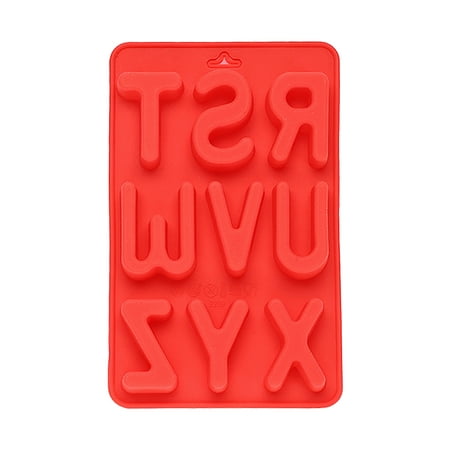 

Alphabet Letter Soap Chocolate Fondant Candy Ice Cube Soft Silicone Mould