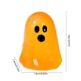 thumbnail image 5 of Halloween Mini Glow In The Dark Ghost Figurines 3 Pack Tiny Resin Spooky Statue for Fall Tabletop Decor and Halloween Party Supplies, 5 of 7