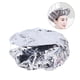 thumbnail image 4 of 10 gorros de aluminio para el cabello con aislamiento térmico, elásticos y para teñir el cabello en casa (plateados), 4 of 7