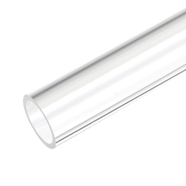 Tubo Acrílico Claro Rígido Redondo de Plástico Uxcell 15mm ID 19mm(3/4 pulgadas) OD 10"
