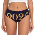 thumbnail image 1 of Fotbe 2025 Happy New Year 3 Calzones Estampados para Mujer – Ropa Interior de Algodón, Cómoda, Suave y Elástica-Large, 1 of 6