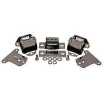 Energy Suspension 67-72 Chevrolet Camaro Red Motor and Transmision Mounts; Chrome Finish