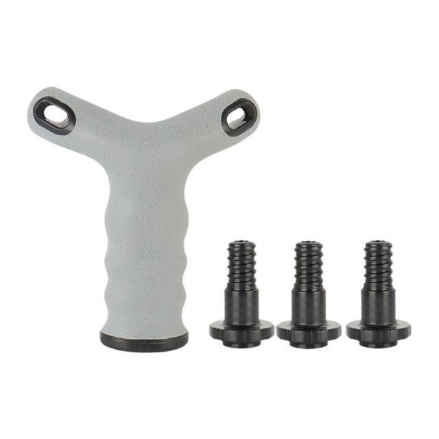 Mango de agarre para mancuernas que convierte mancuernas en equipo de culturismo para hombres y mujeres, equipo de entrenamiento de gimnasio con placa Gris