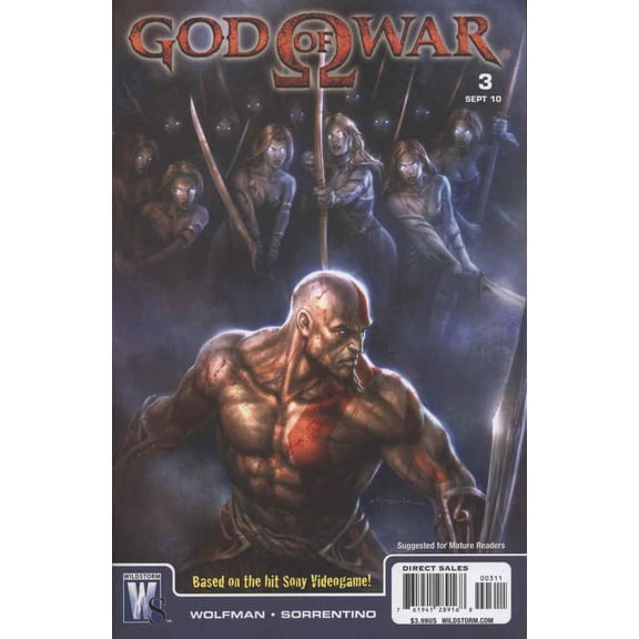 God Of War #3 VF ; WildStorm Comic Book