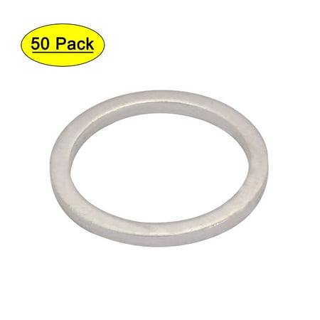 

50Pcs 16mmx20mmx1.5mm Aluminum Motorcycle Hardware Drain Plug Washer