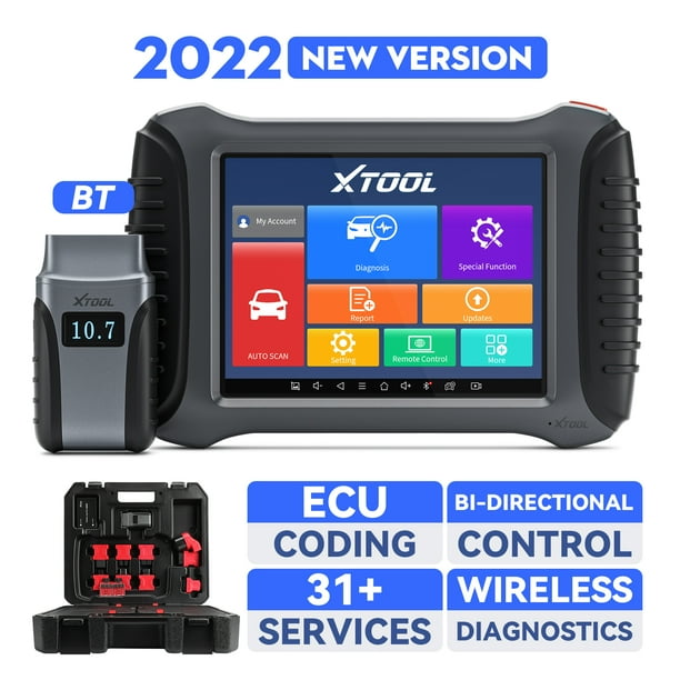 XTOOL A80 Automotive Diagnostic Car Scan Tool, Wireless BT OELevel