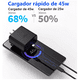 thumbnail image 2 of Cargador Carga Rápida Tipo C 45W BLOOSOM Para Samsung S22 S23 Ultra, 2 of 4