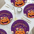 thumbnail image 5 of HomeKingdee Halloween Paper Plates and Napkins Happy Halloween Party Decorations Tableware Scary Moon Night Birthday Holiday Party Decor Serve, 5 of 6