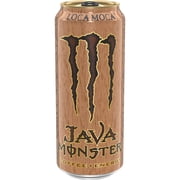 Java Monster Loca Moca Energy Drink, 12-Pack, 15 fl oz Cans