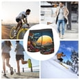 thumbnail image 4 of Sikiie Sunset Floral Fantasy Landscape Print Men's Boxer Briefs, Elastic Waistband Boxer Briefs Leggings-Medium, 4 of 5