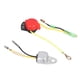 thumbnail image 3 of 8 Uds Sensor de alerta de aceite bajo amplia compatibilidad plástico ABS estable seguro duradero interruptor de parada de motor para GX120 GX160 5.5HP, 3 of 8