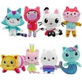 thumbnail image 2 of Hot Gabby Dollhouse Plush Toy Mercat Cartoon Stuffed Smiling Cat Hug Gaby Girl Dolls Kids Birthday Gifts, 2 of 5