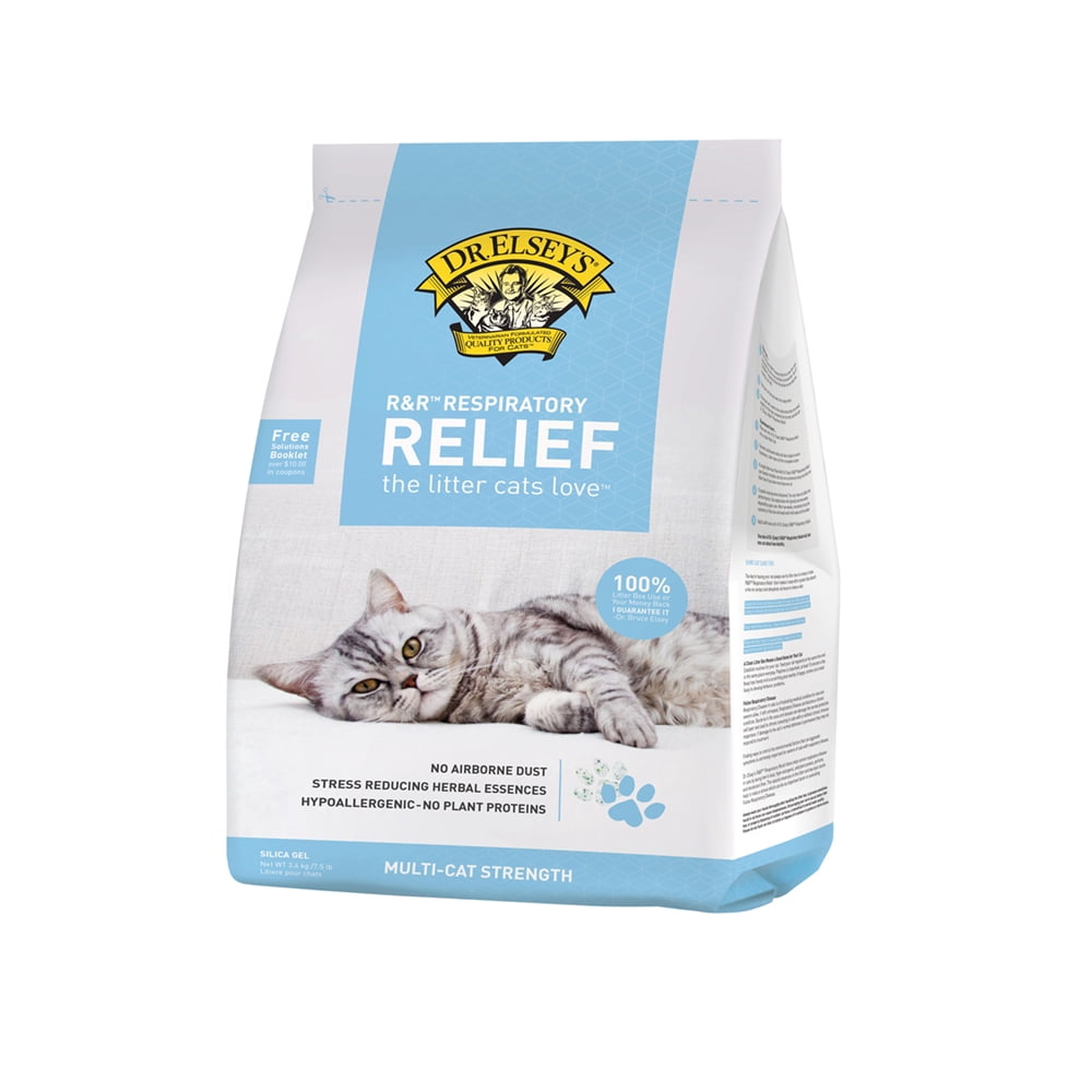 Dr. Elsey's Precious Cat Respiratory Relief Silica Crystal Cat Litter