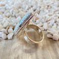 thumbnail image 4 of Lari-mar Ring, 925 Sterling Pure Silver Ring, Handmade Ring, Silver Ring, Silver Band Ring, Statement Ring, Anniversary Gift For Her/Him,..., 4 of 5