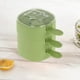 thumbnail image 4 of Moldes para Paletas de Hielo Caseros de Verano: Moldes de Plástico Reutilizables con Diseño de Ondas Único, Fáciles de Usar y Limpiar, Ecológicos, 7,5 X 7,5 X 8,2 Cm, Blanco, Verde y Amarillo, 1 Unid, 4 of 6