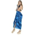 thumbnail image 3 of HAPPY BAY Women's Bikini Sarong Swimwear Swim Cover up Skirt Bathing suit Summer Wraps Swimsuit Beach Wrap Coverups for Women Beachwear One Size Regal, Stripes, 3 of 5
