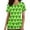 Green, variant on QIPOPIQ Women's Short Sleeve V-Neck Shirts St. Patrick's Day T Shirts V-Neck Pockets Shamrock T Shirt Green Shirt Tops St Patricks Day Shirts Causal Tee Tunic Holiday Shirts Graphic Tees Deals