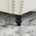 thumbnail image 6 of Modern Chesterfield Velvet 2-Seater Sofa 58.8" for Living Room - Sturdy & Stylish, 6 of 12