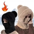 thumbnail image 2 of Gorro de punto para mujer Yuxing en otoño e invierno negro, 2 of 5