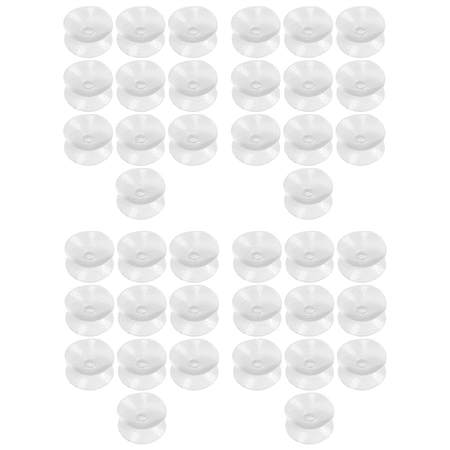 

40 Pcs Double Sided Suction Cup - Sucker Pads for Glass Plastic - 30mm Width