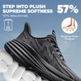 thumbnail image 2 of Women's Slip On Walking Shoes Hands-Free Cushion Running Tennis SwiftPlush Non-Slip Comfortable Workout Gym Athletic Fashion Sneakers, 2 of 8