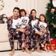 thumbnail image 2 of Conjunto de pijamas a juego para la familia, peleles de Navidad para mamá, papá y niños, ropa de dormir suelta informal, pijamas de aspecto familiar de Navidad, nuevo, 2 of 3