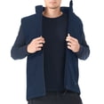 thumbnail image 2 of Gymax Men' & Women' Electric USB Heated Vest Winter Heating Jacket Navy Size L, 2 of 10