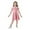 ZA Pink, variant on Girls Dresses Casual Kids Toddler Baby Spring Summer Print Ruffle Long Sleeve Princess Dress Sun Dress
