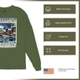 thumbnail image 6 of Bombardino Crocodilo Long Sleeve T-shirt Fun Italian Brainrot Gen Z Alpha Meme, 6 of 7