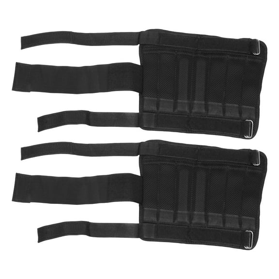 LITINKIMI Weight Leg Strap Fitness Weights Straps Black Nylon 1 Pair for Cardio Exercises