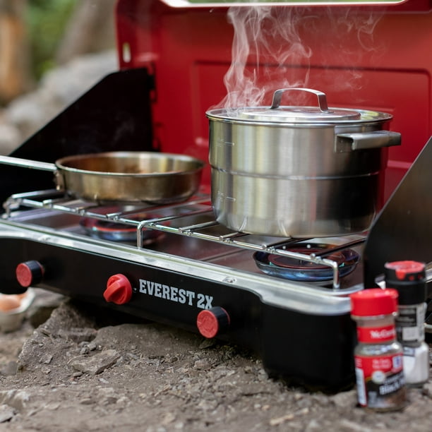 Camp Chef Outdoor Gas Everest 2 Burner Cooking System, 40,000 BTU